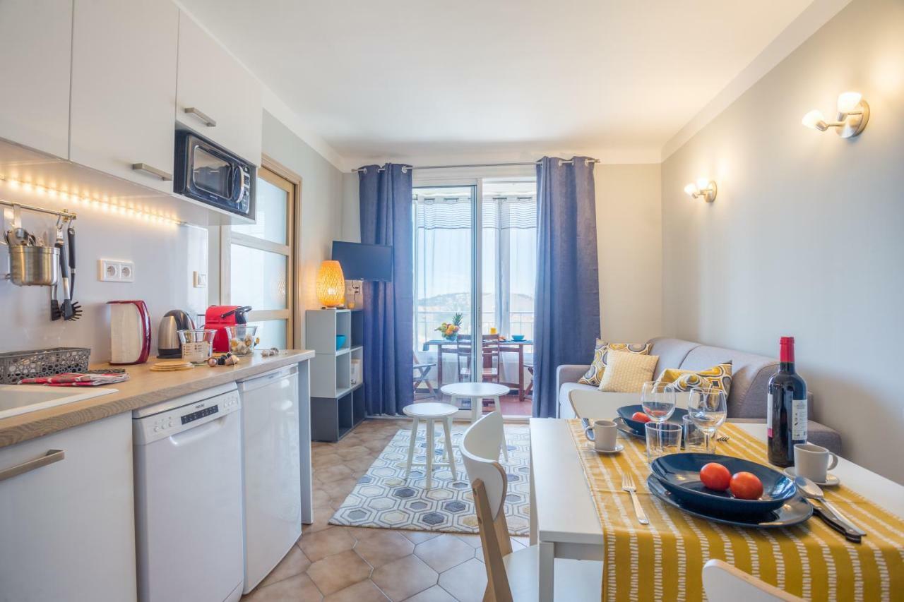 Appartement 2 Pieces Avec Balcon Toulon Buitenkant foto